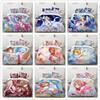 Аниме Cardcaptor Sakura Постельное белье Пододеяльник Простыня Печатный комплект постельного белья Наволочка Кровать Полный Queen King Размер Одеяло Спальня