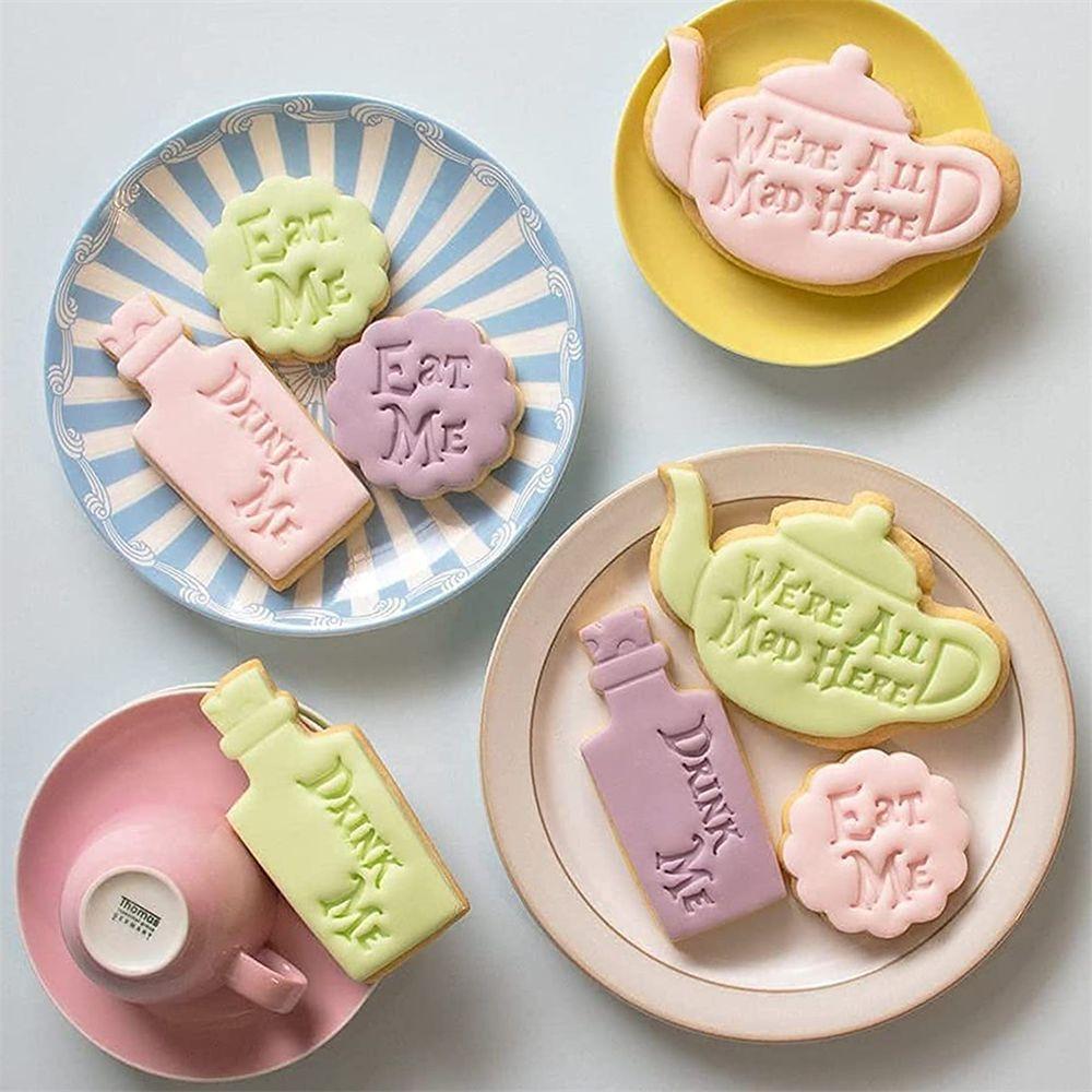 Party Supplies Alphabet Cookie Cutters Biscuit Mould Eat Me Cookie Molds Baking & Pasrty Tools