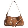 Premium leather bag women's bag fashion trend dumpling portable shoulder crossbody women's bag