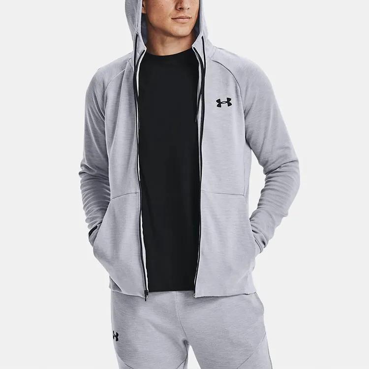 Under Armour Jackets Men's Gray Hooded Moderate Other (Unisex) Jackets 1320722 011