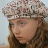 Poesiedame [Let There Be Light] Tweed Beret_wine