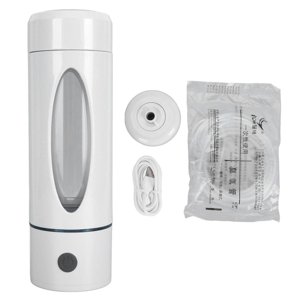 330ML Hydrogen Water Bottle Portable Hydrogen Water Generator USB Rechargeable Hydrogen Rich Water