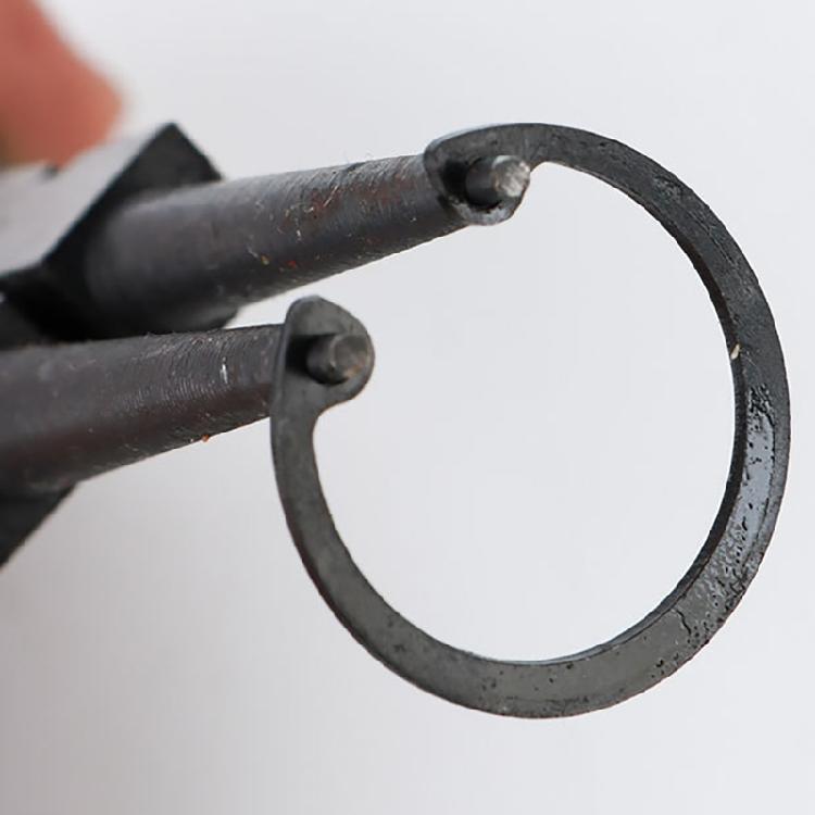 Эргономичные плоскогубцы для стопорных колец из углеродистой стали, точные, с прямыми и изогнутыми наконечниками, 4 шт.