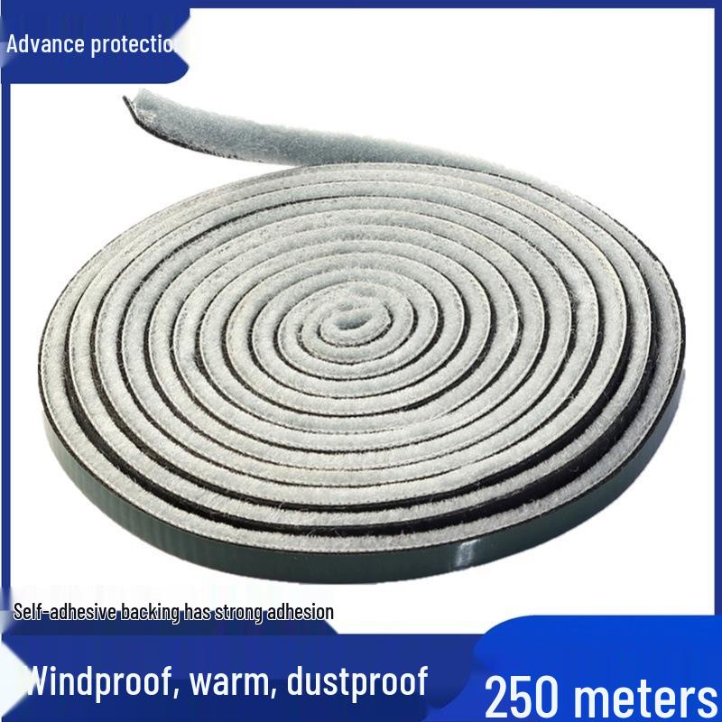 Самоклеящийся уплотнитель для дверей и окон: Ветрозащитное, Звукоизоляционное, Пыленепроницаемое Стекло для Сохранения Тепла