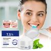 7,5% порошок, очищающий порошок для ухода за зубами укрепляет эмаль, освежает дыхание, отбеливает зубы, защищает зубы (1шт)
