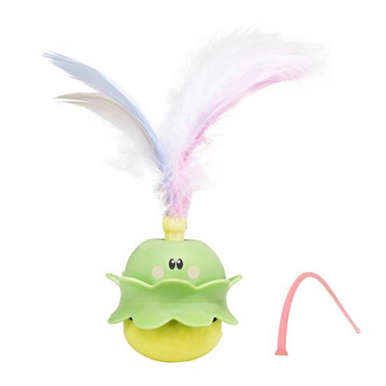 Интерактивная игрушка для кошек Автоматически вращающаяся электрическая игрушка для котят Перезаряжаемые игрушки для игры в помещении и на улице для снятия тревоги