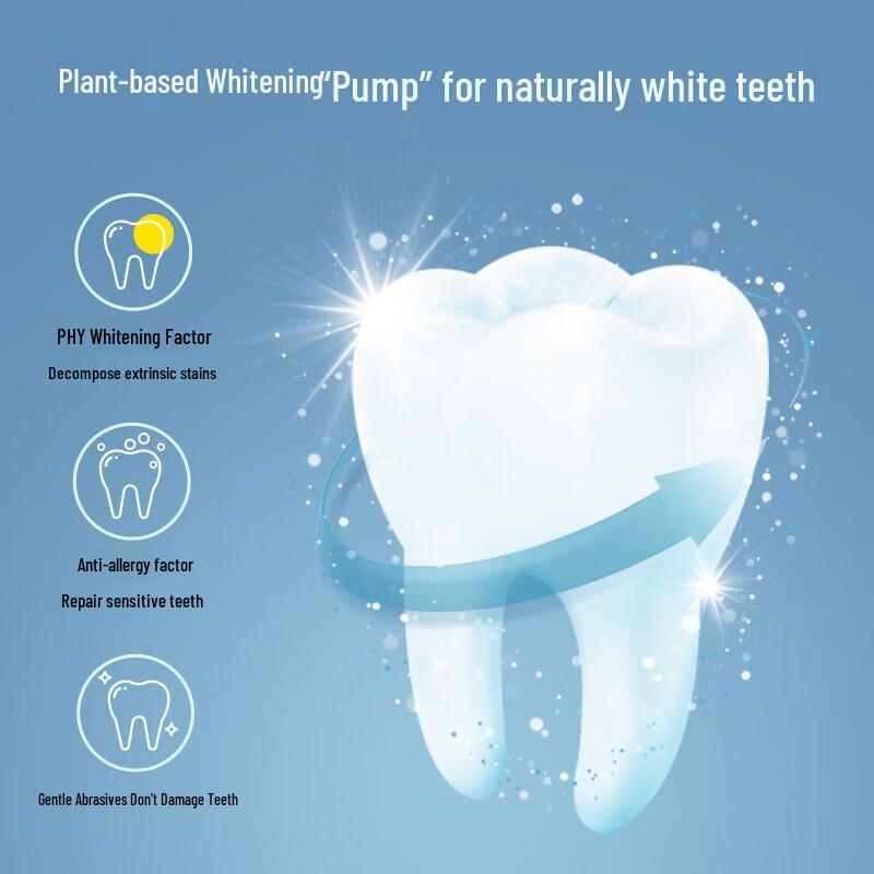 Leng Suan Ling Arctic White Whitening Toothpaste & Brush Set