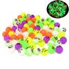 Random Color 72 PCS Halloween Glowing In The Dark Bouncy Balls Halloween Party Favors Halloween