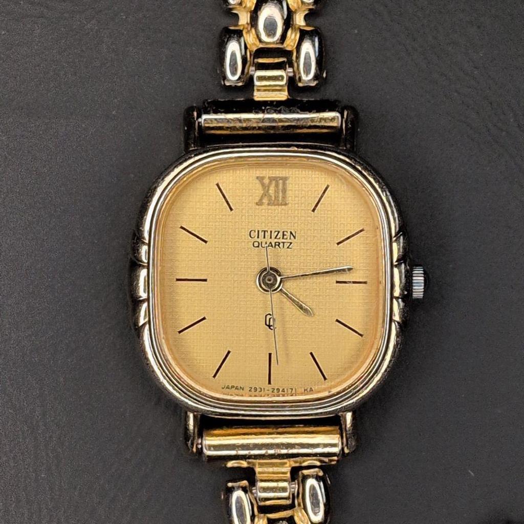Used CITIZEN Ladies Watch Vintage Working Condition 2931-292740