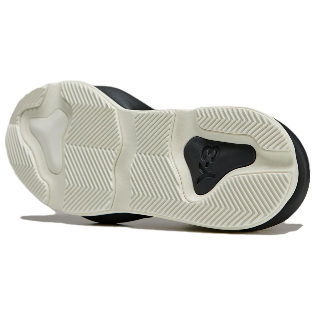 adidas Y-3 Kaiwa кремово-черные унисекс-кеды кремово-белые с оттенком белого IG4057