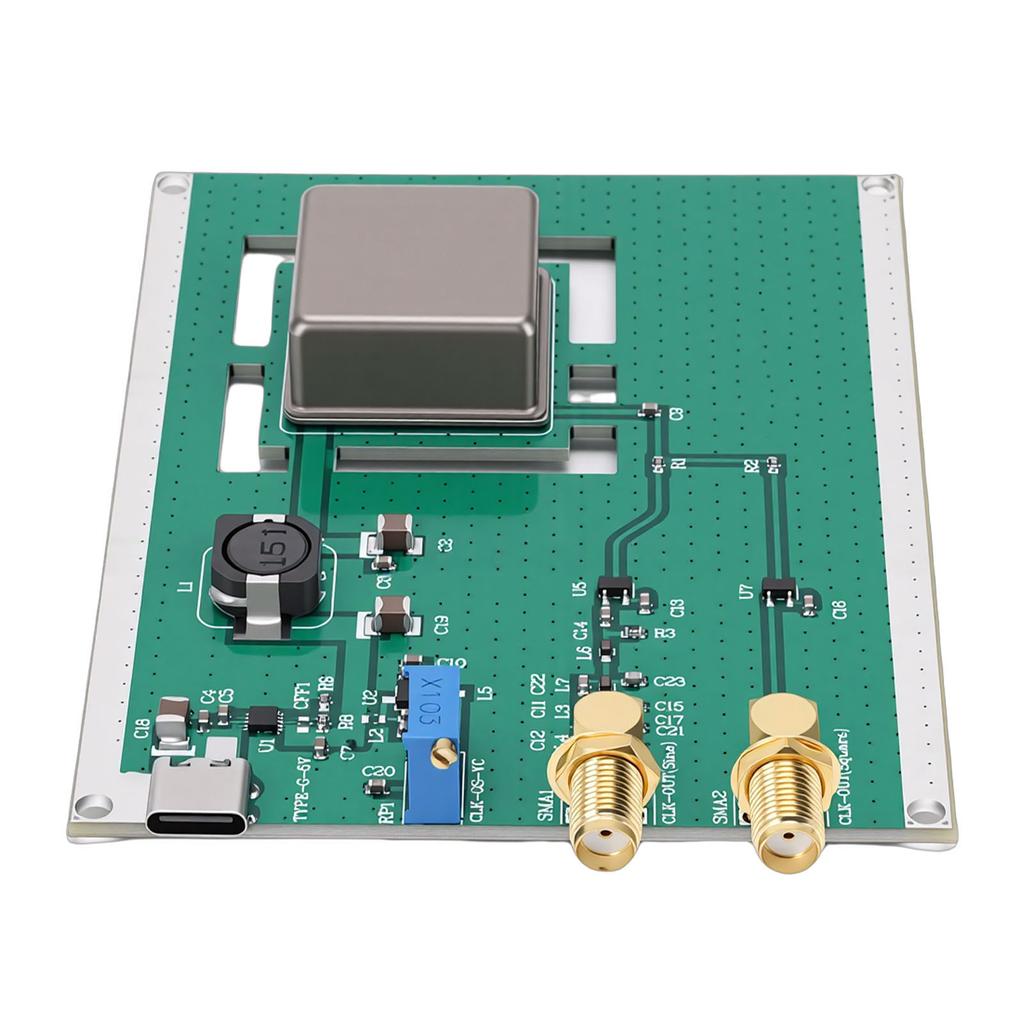 OCXO Board 10MHz Sinewave Output Frequency High Stability Standard Constant Temperature Crystal Oscillator with Type C