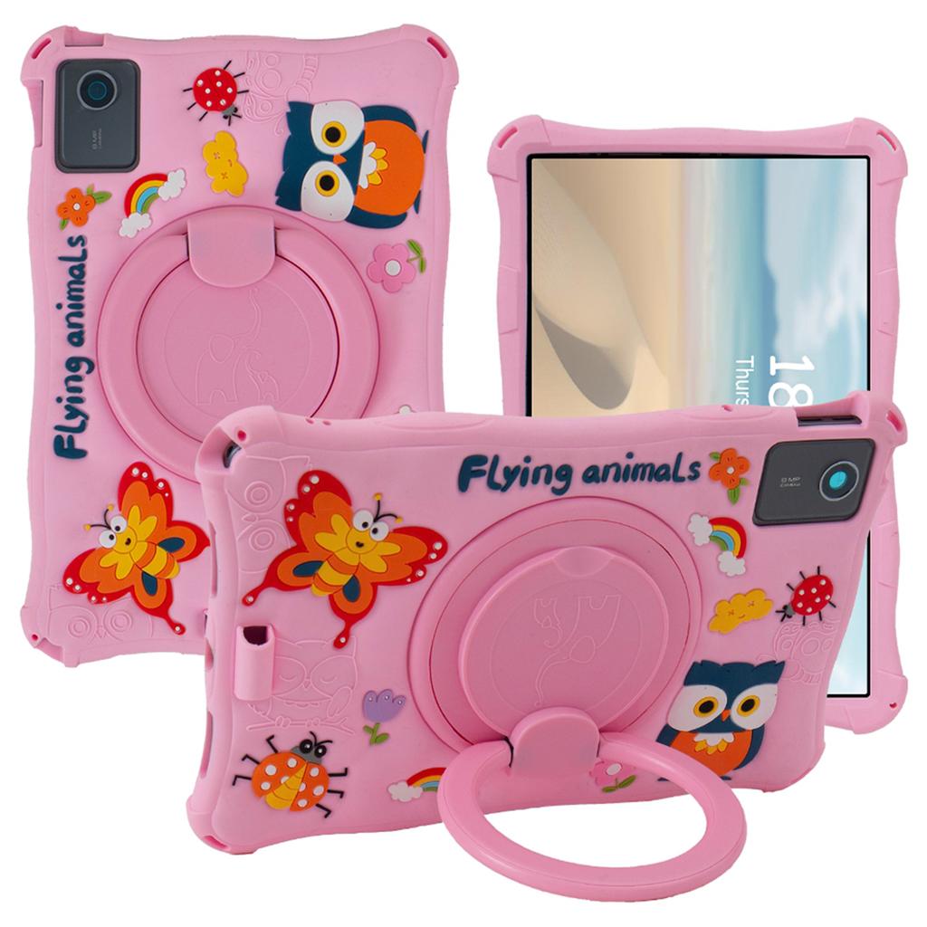 Для Lenovo Tab M11 TB330FU/331FC/Xiaoxin Pad 11 2024 Чехол Подставка Мультяшный Силиконовый Чехол для Планшета