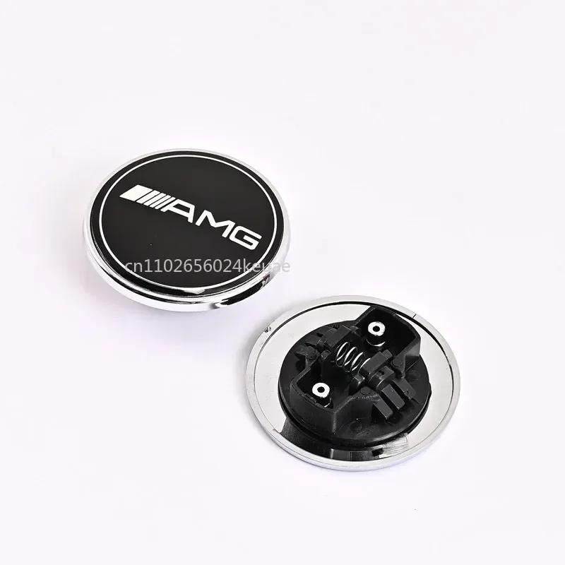 3D ABS Car Front Hood Bonnet Emblem Decoration Stickers Mercedes Benz AMG A B C M S R Class CLA GLB W108 W124 W126 W140 W168 NEW