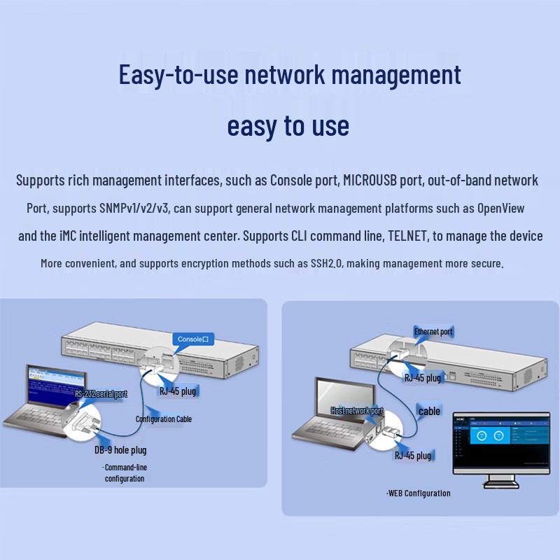 H3C S5560S-28S-EI Layer 3 Managed Core Network Switch