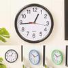 Round Shape Needle Digital Home Clock Fashion Mute Round Shape Wall Clock Living Room Quartz Home Decorative Time Clock Glass