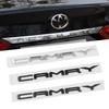 3D ABS высокое качество для автомобиля Camry Буквы передний Значок Задний багажник Наклейки значок стикер Стикер стайлинг автомобиля Аксессуары