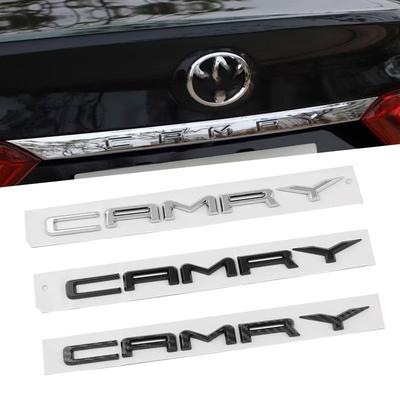 ACZ1 3D ABS высокое качество для автомобиля Camry Буква передний Значок Задний хвост багажник Наклейки значок наклейка Наклейка стайлинг автомобиля Аксессуары