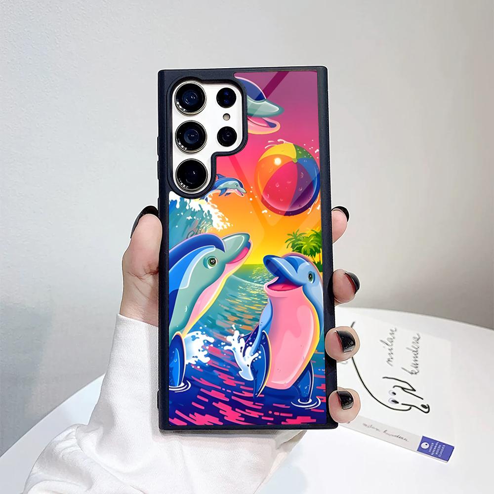 Lisa Frank Phone Case For Samsung Galaxy S26 S25 S24 S23 S22 S21 S20 FE Edge Pro Plus Ultra PC+TPU Cover