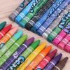 Safety Student Drawing Crayons Set Colorful Kids Paint Stik Pen 8 /12 /24 Color