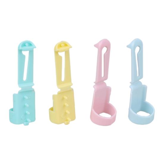 Кольцо-направляющее для пряжи Инструмент для натяжения пряжи для вязания крючком Регулируемое кольцо-направляющее для пряжи