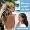 Повязка на голову тай-дай Спортивная для бега Бохо для умывания лица Макияж Волосы Крест Широкая повязка на голову Женская [