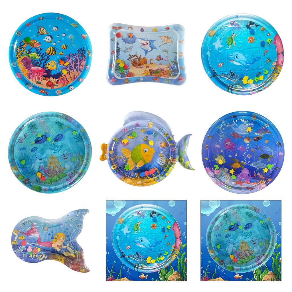 Водный игровой коврик для кошек Охлаждающий коврик для кошек Собак Лежак Водяной диван-кровать для использования в помещении