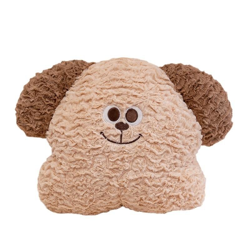 Cartoon Teddy Bear Puppy Shaped Plush Doll Office Sofa Pillow Decoration Home