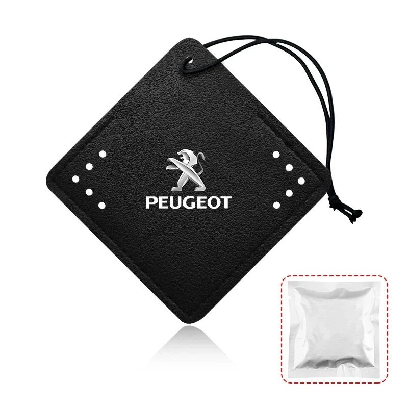 Auto Interior Perfume Pendant Air Freshener Hanging Perfume Emblem For Peugeot 206 308 307 208 207 3008 2008 508 407 301 406 408