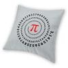 Pi Spiral Math Irrational Number Pillowcase Polyester Linen Velvet Printed Zip Decorative Pillow Case Bed Cushion Cover 45X45