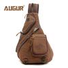 AUGUR Men Chest Back Pack Bag Vintage Satchel Single Shoulder Bag Canvas Man Rucksack Knapack Bolsas Male