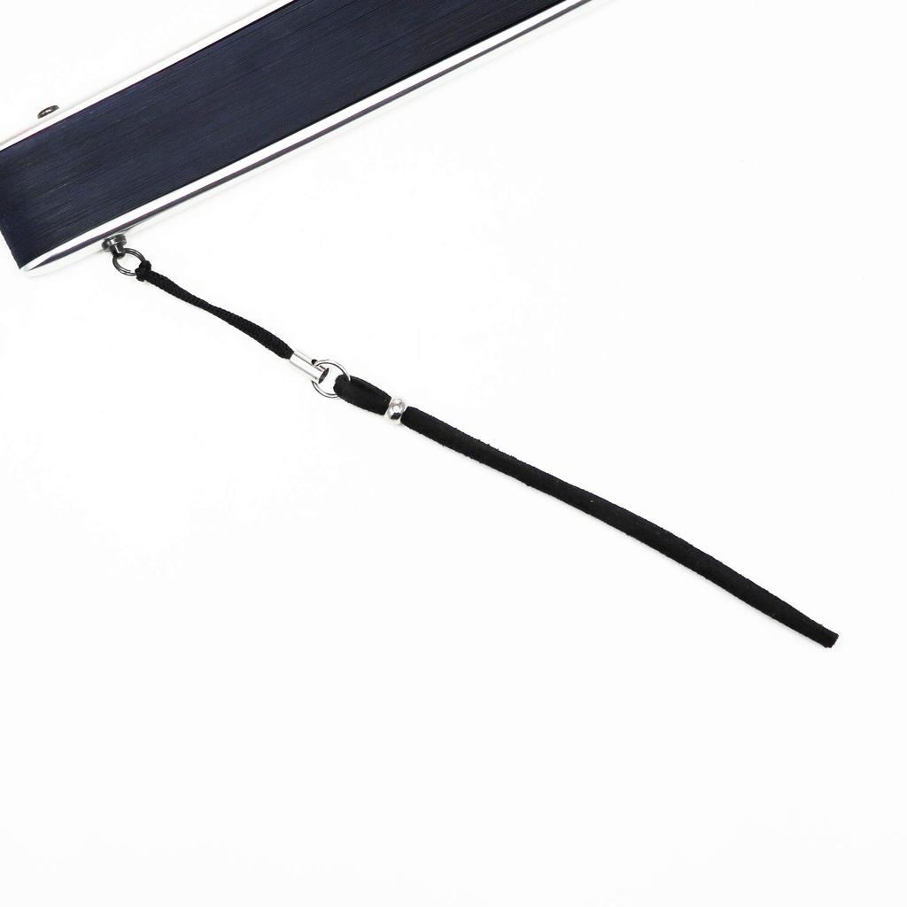 Fan Fan Set with 60 Aluminum Light Blue [Osaka Choseido] Fan, Men's, Fashionable, Business, Bag, Holder, Handkerchief, Rooms, Air,