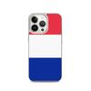 Coque iPhone - Drapeau France - iPhone 13 Pro - Souple - Multicolore - Silicone Transparent