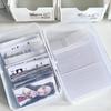 Photocards Storage Box Transparent Stickers Korea Idol Card Holder Organizer