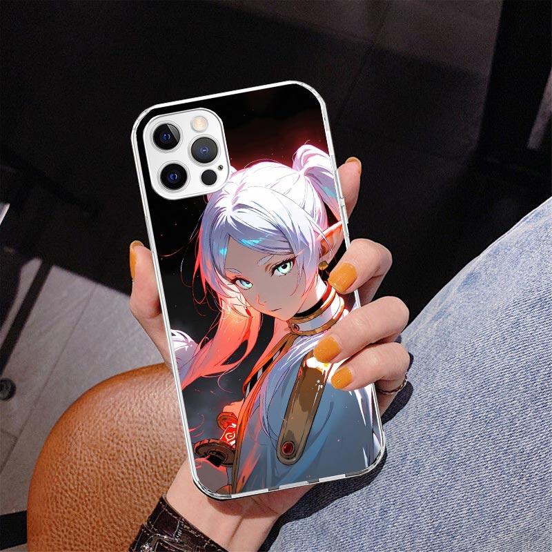 Чехол для телефона Frieren Beyond Journeys End Для iPhone 17 Air 16 Pro Max 16E 15 + 14 Plus 11 12 13 Mini 7 8 SE Подарок Печатная крышка Funda