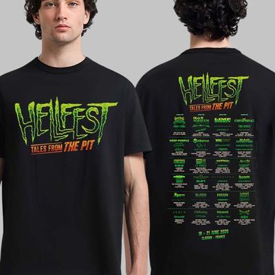Фестиваль Hellfest Open Air 2026 Сказки из Пита в Клиссоне, Франция С футболки