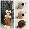 Cloth Accessories Children Lamb Hat Plush Faux Fur Bucket Hat Cute Sheep Hat  Winter& Autumn