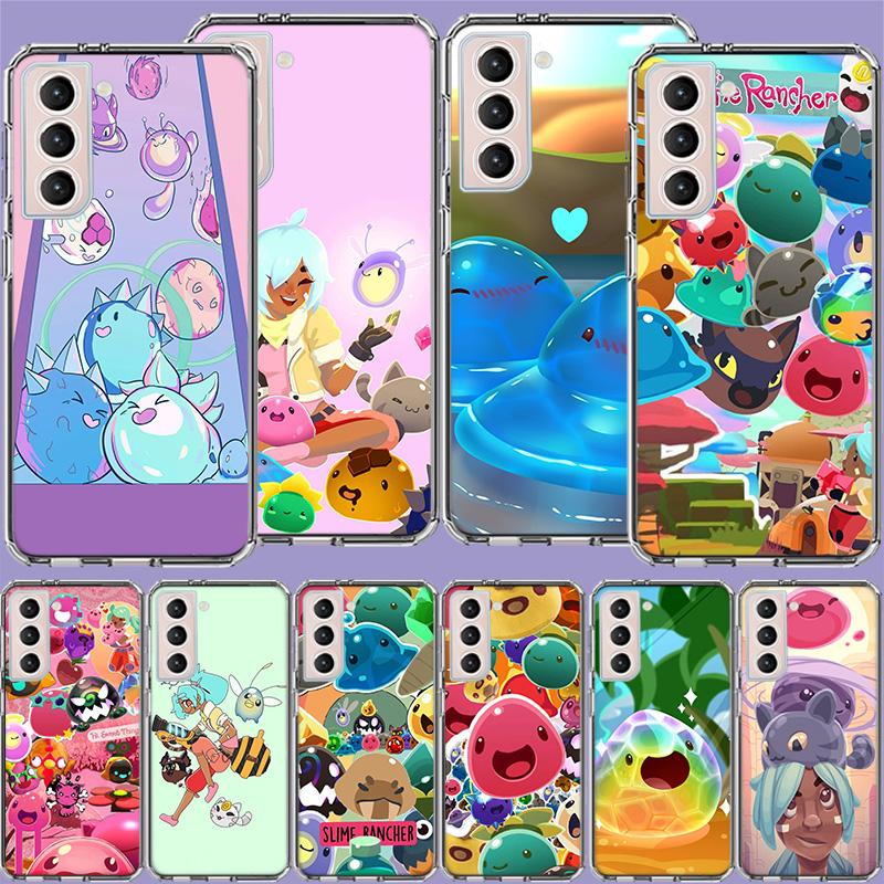 Чехол для телефона S-Slime R-Rancher Game для Samsung S24 S25Edge Galaxy S22 S25 Ultra S21 S23 FE S20 S10 Plus S10E Защитная оболочка Coque Cl
