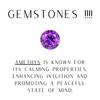 Natural Amethyst ring, 925 Sterling Silver Jewelry, Oval Amethyst, Gift for mother