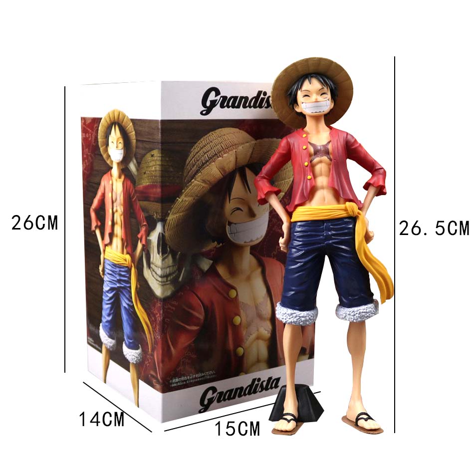 Аниме Фигурка One Piece Уверенный Улыбающийся Луффи Три Формы Смена Лица Экшен Фигурка Кукла ПВХ Модель Коллекция Игрушки Подарки