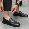 Men's Soft Soled Leather Shoes Comfortable Driving Slip On Loafer Leisure Business Activities Fashion Party Gentleman Shoes