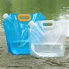 5/10 л Портативный мешок для воды Складное ведро Контейнер для воды Канистра Бутылка Чехол Открытый Путешествия Кемпинг С ручкой Принадлежности для кемпинга