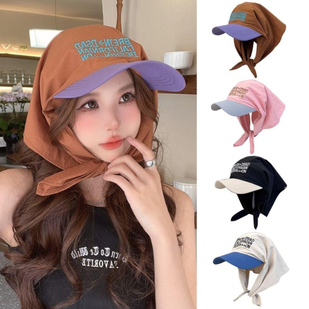 Breathable Letter Baseball Cap UV Protection Sun Caps New Sun Hat Summer