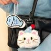 Penguin Plush Toy Keychain Fluffy Soft Stuffed 1Pc for Girls Bag Pendant Backpack Car Keychain Holder