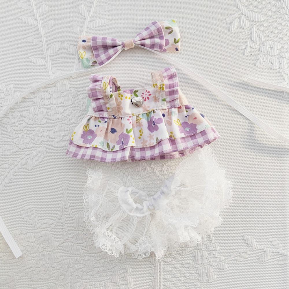 Милое кружевное платье для куклы, модная плюшевая одежда для кукол, для 20-сантиметровой хлопковой куклы/кукол-айдолов EXO