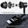 Наушники HGCXING USB C для Samsung S25 S24 FE Galaxy A26 A36 A56 Магнитные Hi-Fi вкладыши типа C Наушники с шумоподавлением и микрофоном для iPhone