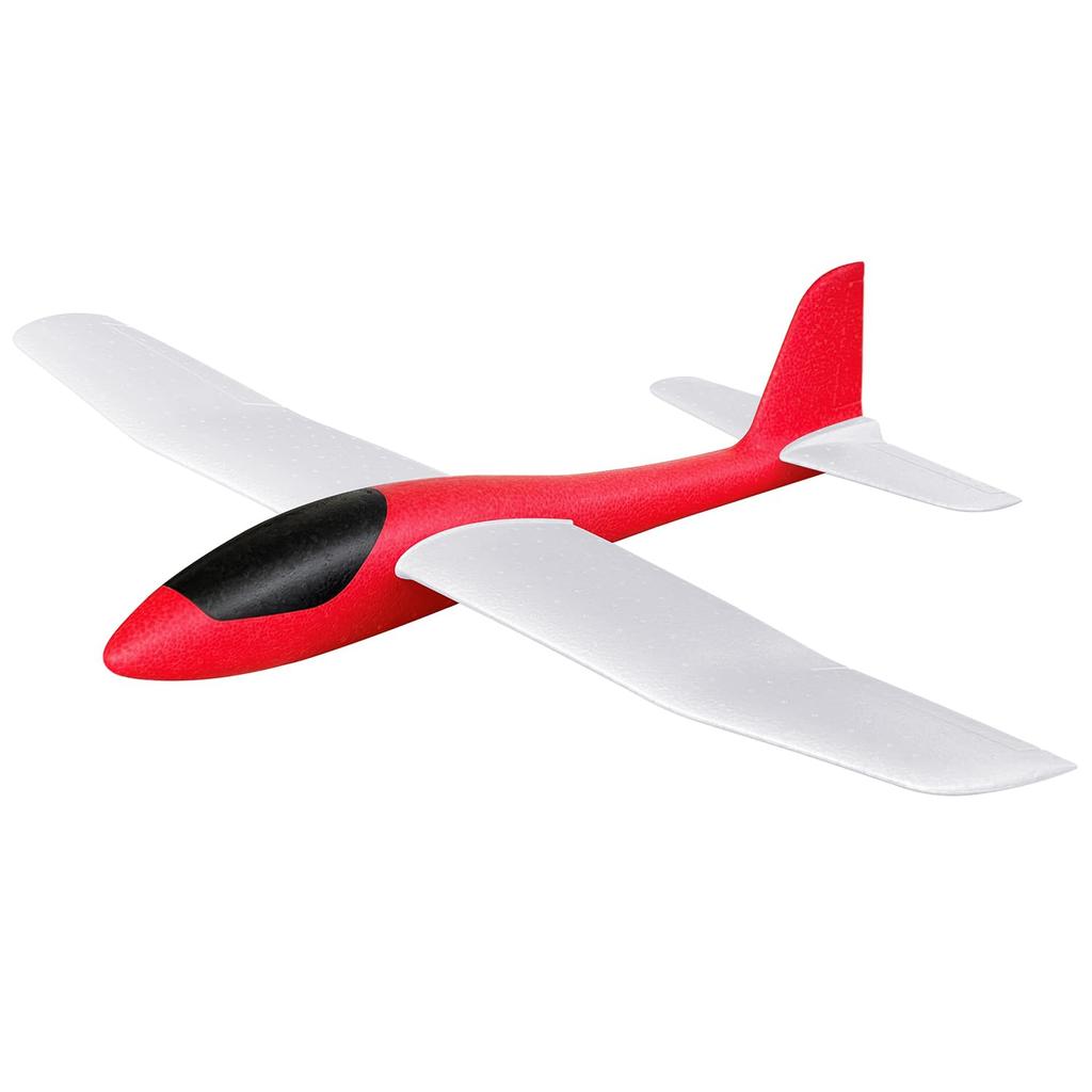 WORK 2pcs Foam 86cm Super Large Airplane Toy Hand Throwing Outdoor Play STEM RC Conversion for Kids All Ages HAWK'S Glider, Airplane, & & &