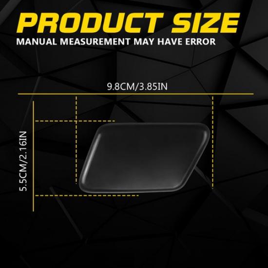 Заглушка омывателя фары переднего бампера Для Volvo S60 2005-2009 39993164 Черный