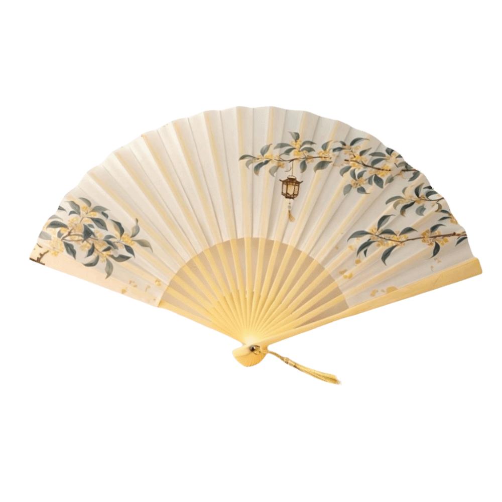 Chinese Style Hand Fan Collapsible Dance Fan Home Ornaments Decorative Fan Wedding