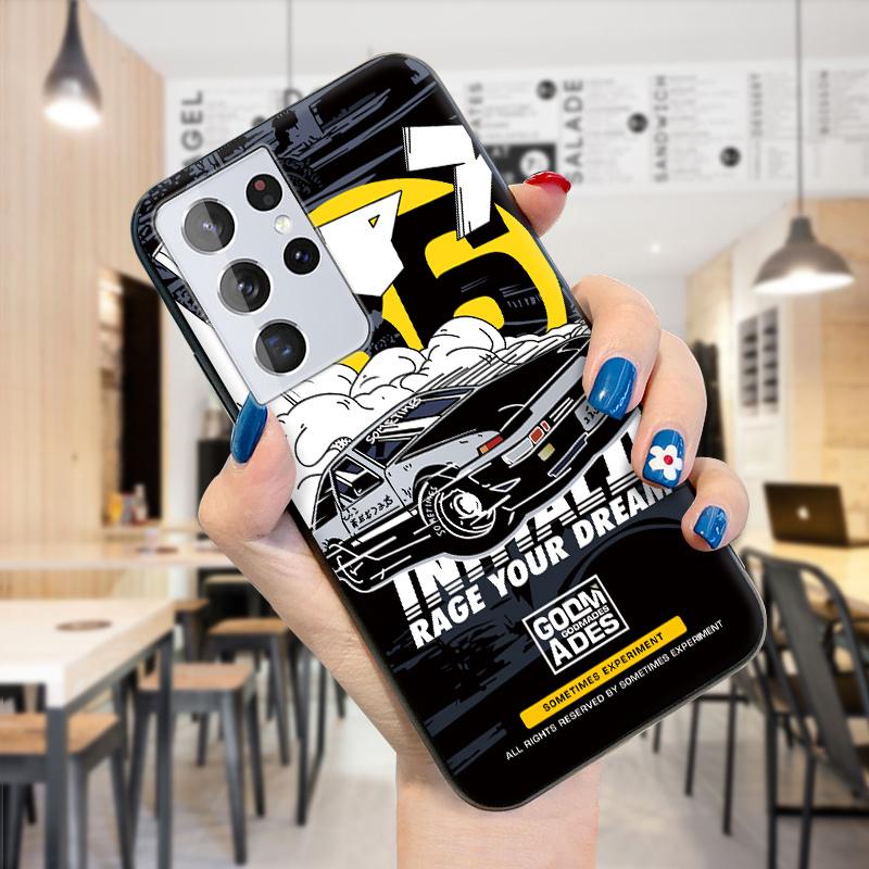 Тонкий прозрачный мягкий силиконовый чехол из ТПУ с креативным граффити-слоганом