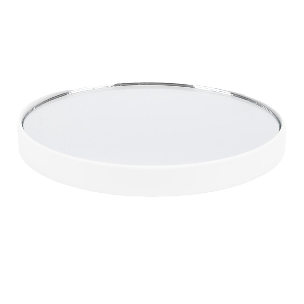 Зеркало с 20-кратным увеличением, Круглое дорожное зеркало для макияжа с высоким увеличением, на 2 присосках, 3,5 дюйма